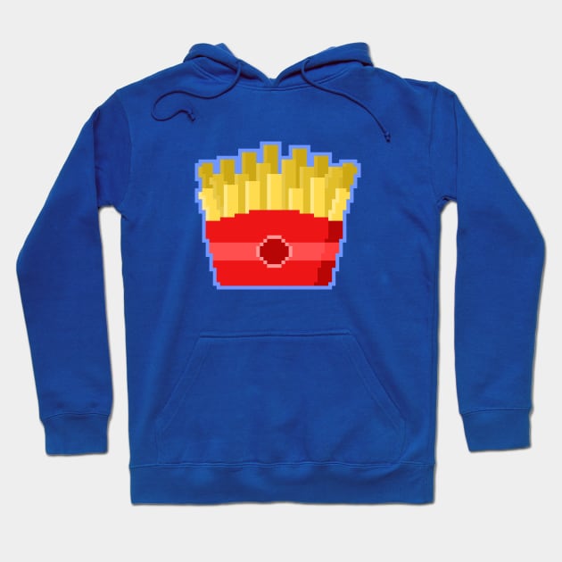 Pixel Fries Hoodie by sombrasblancas